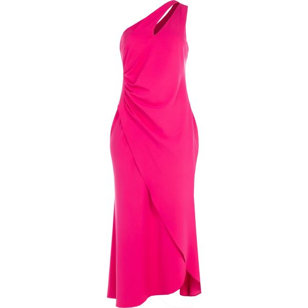 vestiti lunghi Rinascimento rosa tinta unita