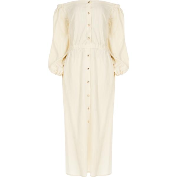 vestiti chemisier Rinascimento bianco tinta unita