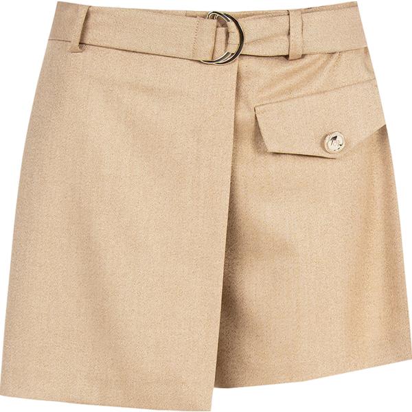 shorts Rinascimento bianco tinta unita