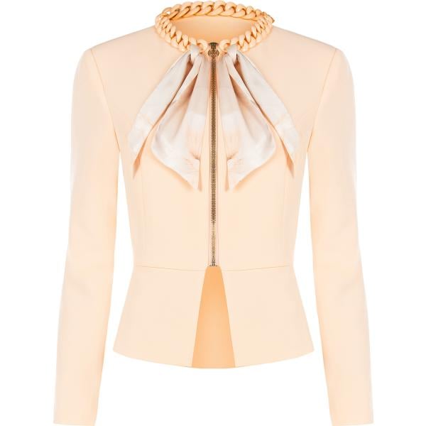 blazer Rinascimento bianco tinta unita