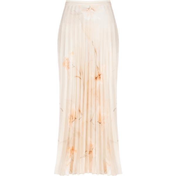 gonne longuette Rinascimento bianco con stampe