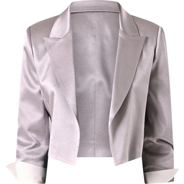 blazer Rinascimento grigio tinta unita