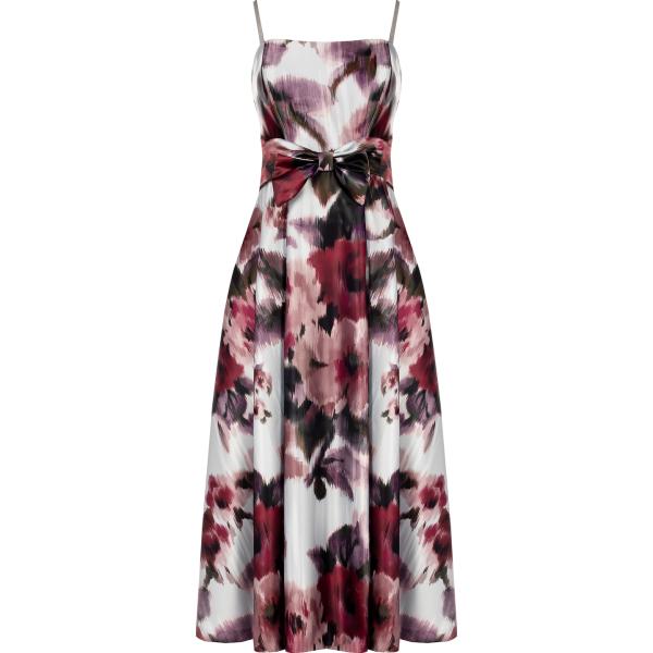 vestiti midi/longuette Rinascimento multicolore con stampe