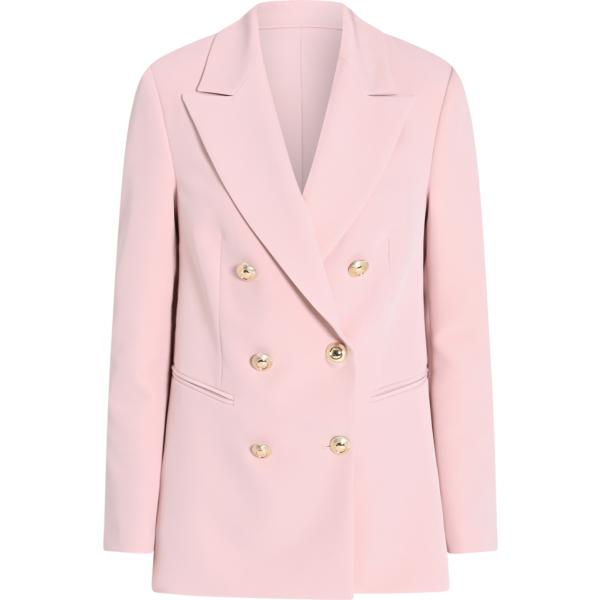 blazer Rinascimento rosa tinta unita