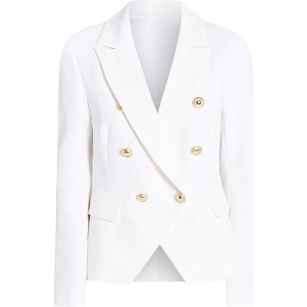 blazer Rinascimento bianco tinta unita