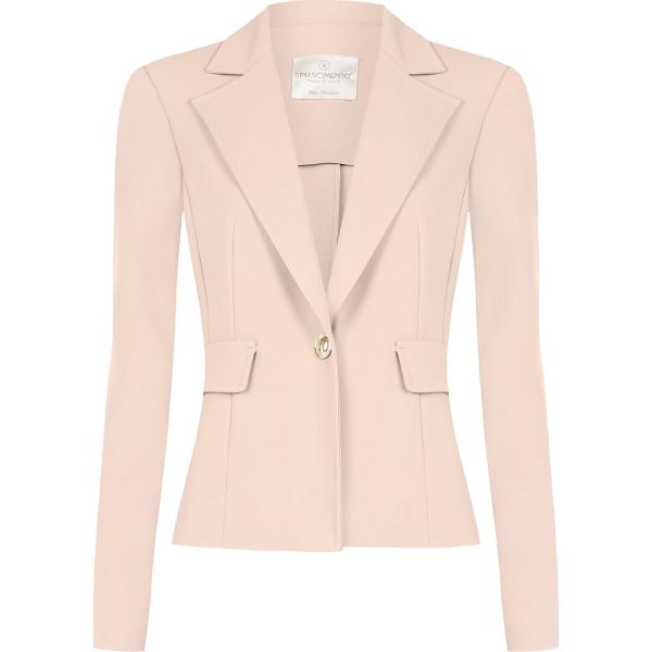 blazer Rinascimento marrone tinta unita