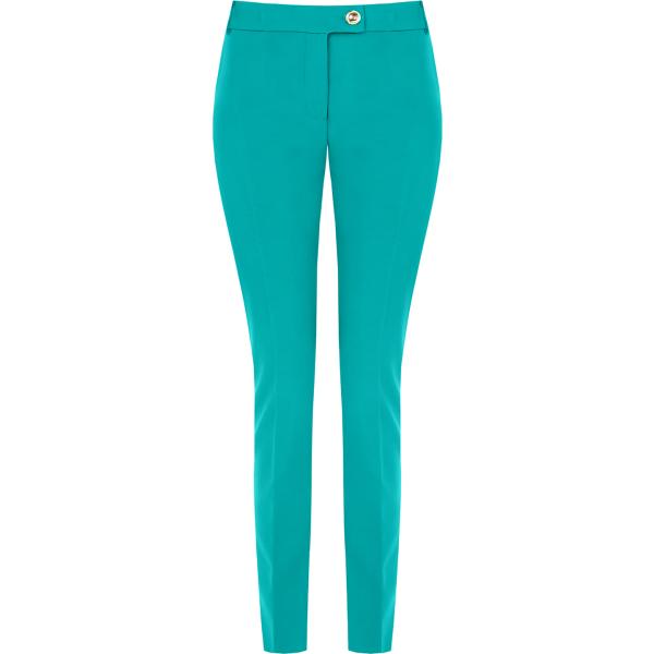 pantaloni Rinascimento blu tinta unita
