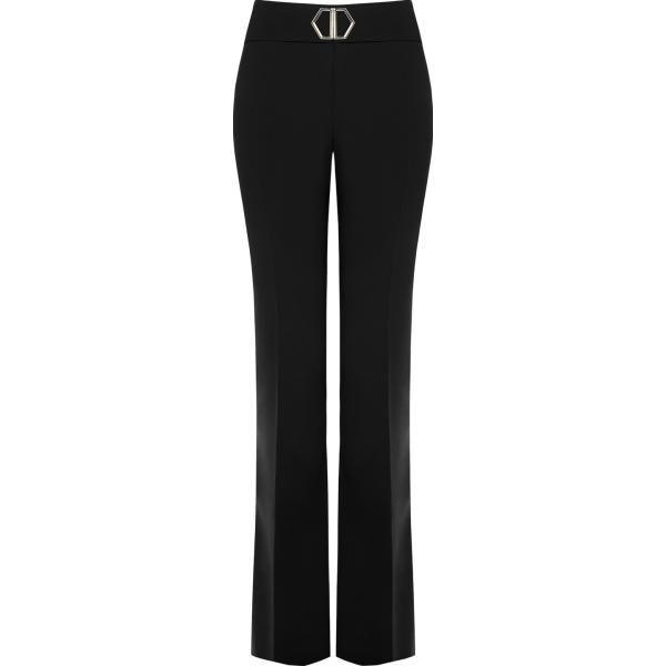 pantaloni Rinascimento nero geometrica
