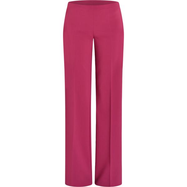 pantaloni a palazzo Rinascimento rosa tinta unita