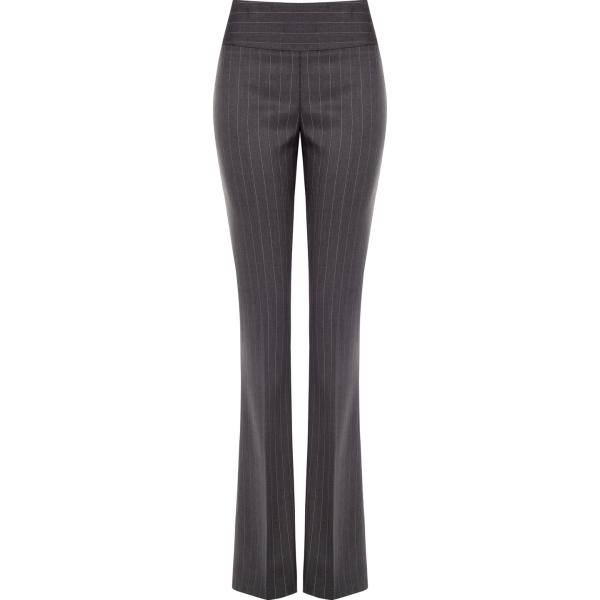 pantaloni Rinascimento grigio a righe