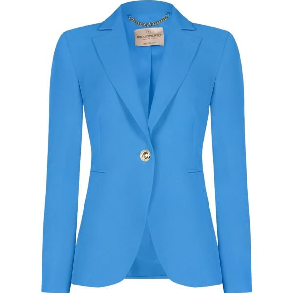 blazer Rinascimento bianco tinta unita