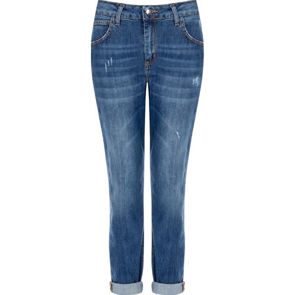 jeans skinny Rinascimento bianco tinta unita