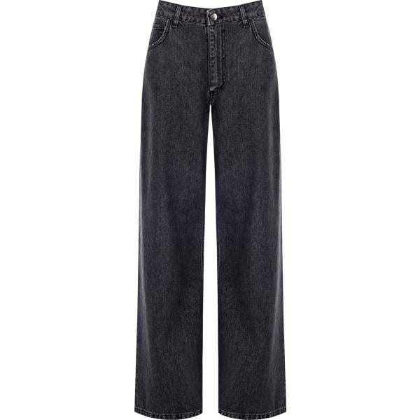 jeans Rinascimento nero tinta unita