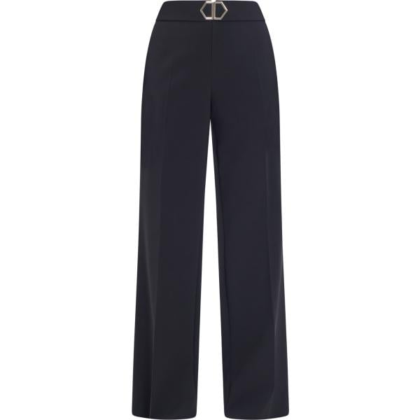 pantaloni Rinascimento nero geometrica