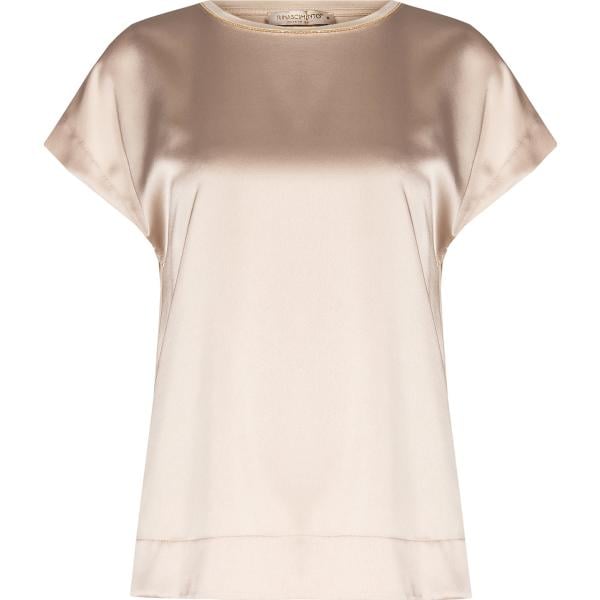 bluse Rinascimento bianco tinta unita