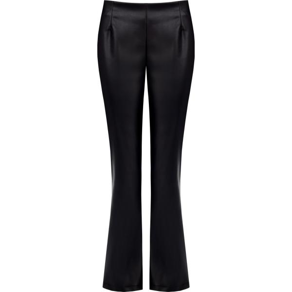 pantaloni Rinascimento nero tinta unita