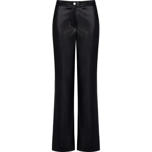 pantaloni Rinascimento nero tinta unita