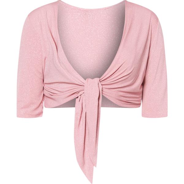 bolero Rinascimento rosa tinta unita