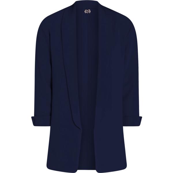 blazer Rinascimento blu tinta unita