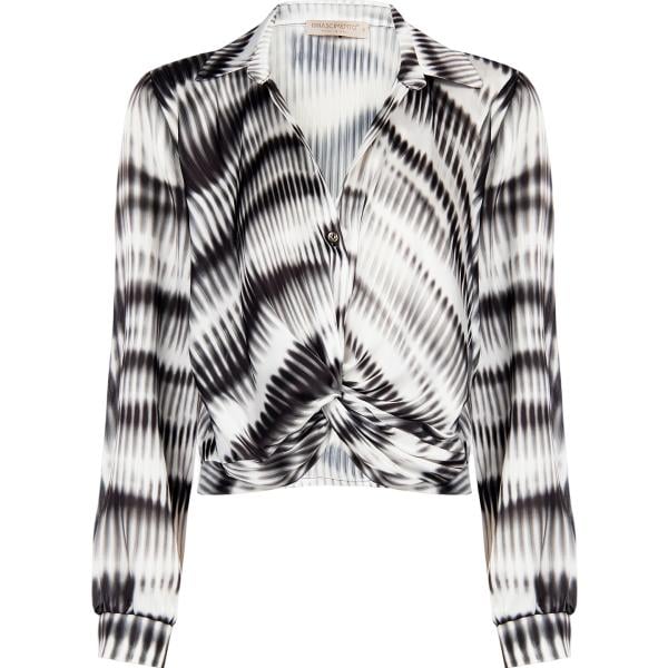bluse Rinascimento multicolore con stampe