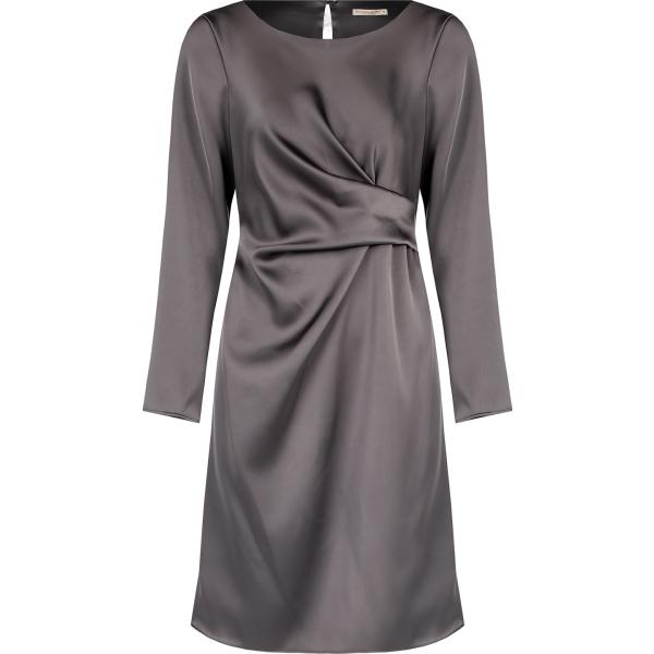 vestiti midi/longuette Rinascimento grigio tinta unita