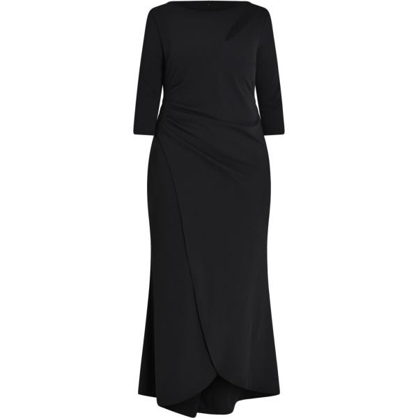 vestiti lunghi Rinascimento nero tinta unita