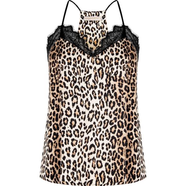 top Rinascimento bianco animalier