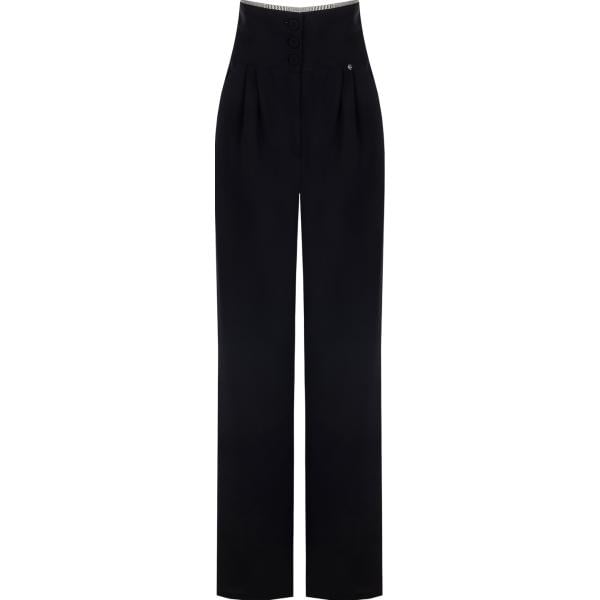 pantaloni Rinascimento nero principe di galles