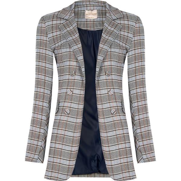 blazer Rinascimento grigio principe di galles