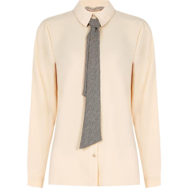 bluse Rinascimento marrone pied de poule