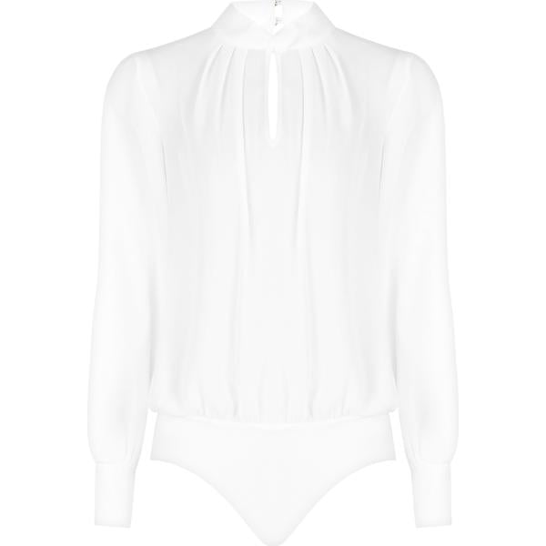 body Rinascimento bianco tinta unita