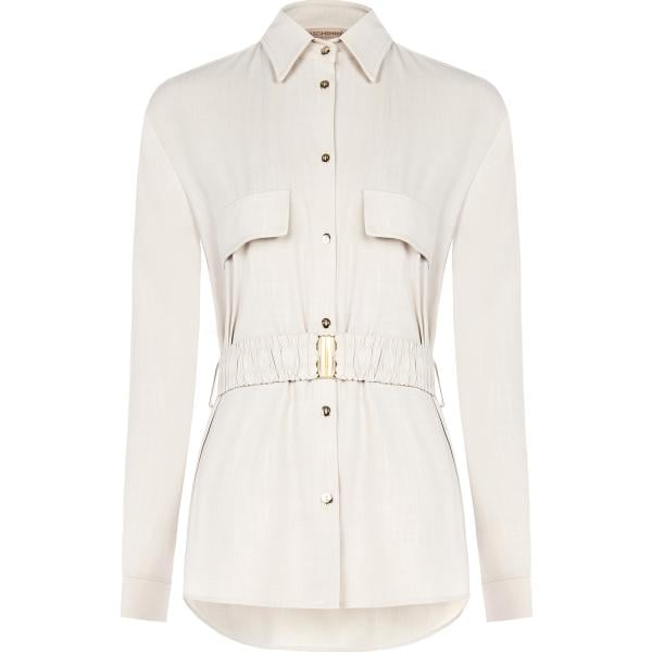 blazer Rinascimento bianco tinta unita