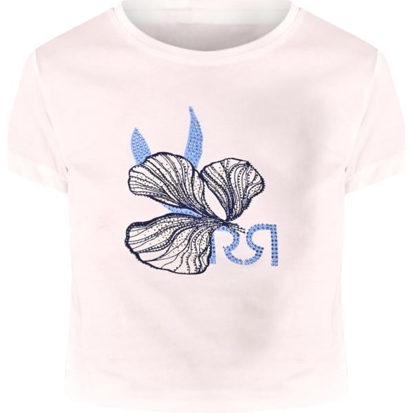 t-shirt Rinascimento bianco con stampe