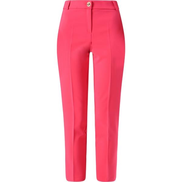 pantaloni Rinascimento rosa tinta unita