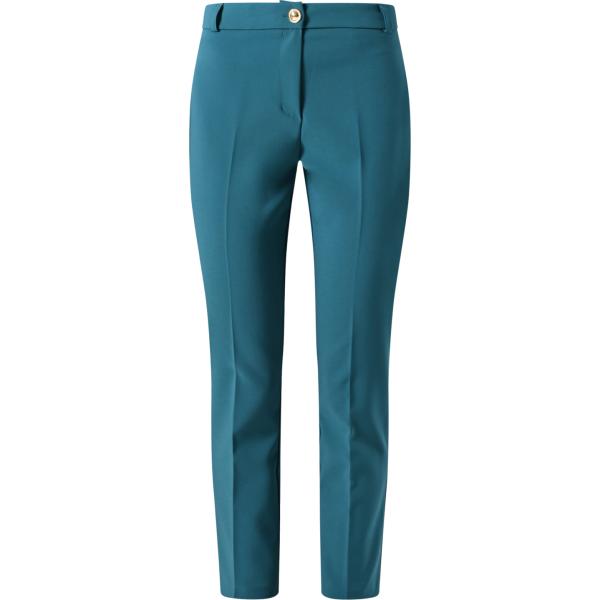 pantaloni Rinascimento blu tinta unita