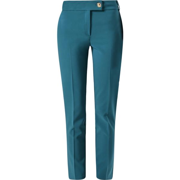 pantaloni Rinascimento blu tinta unita