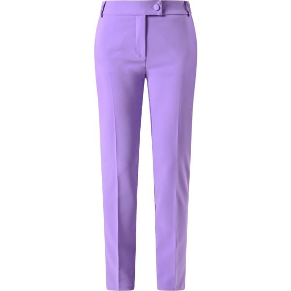 pantaloni Rinascimento viola tinta unita