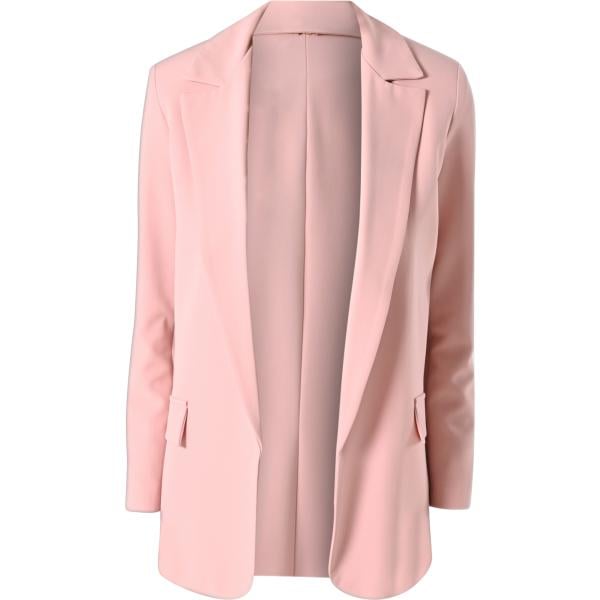 blazer Rinascimento rosa tinta unita