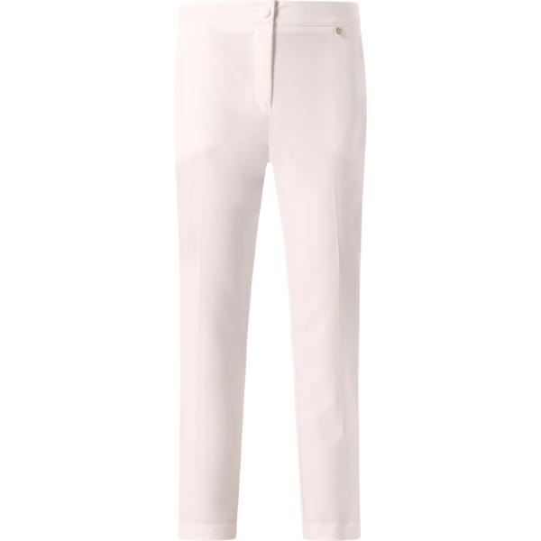 pantaloni Rinascimento bianco tinta unita
