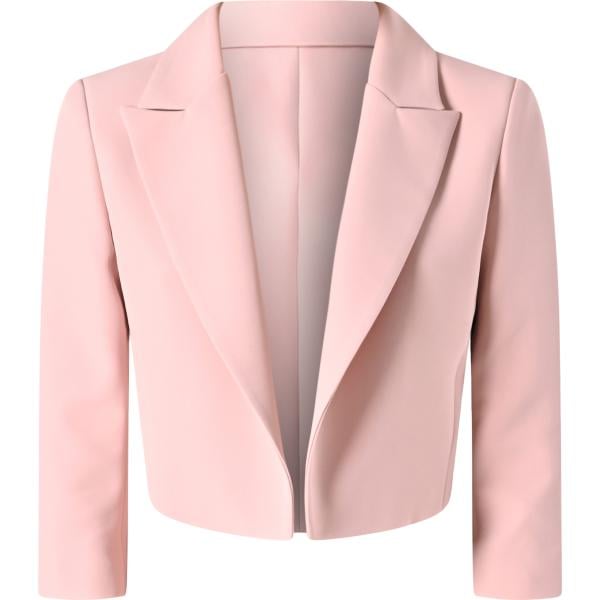 blazer Rinascimento rosa tinta unita