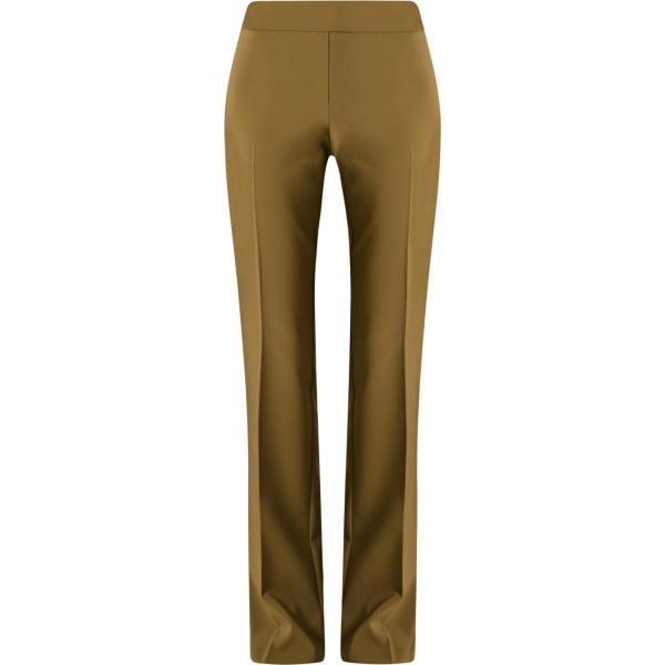 pantaloni Rinascimento marrone tinta unita