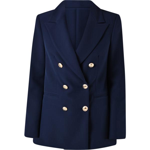 blazer Rinascimento blu tinta unita