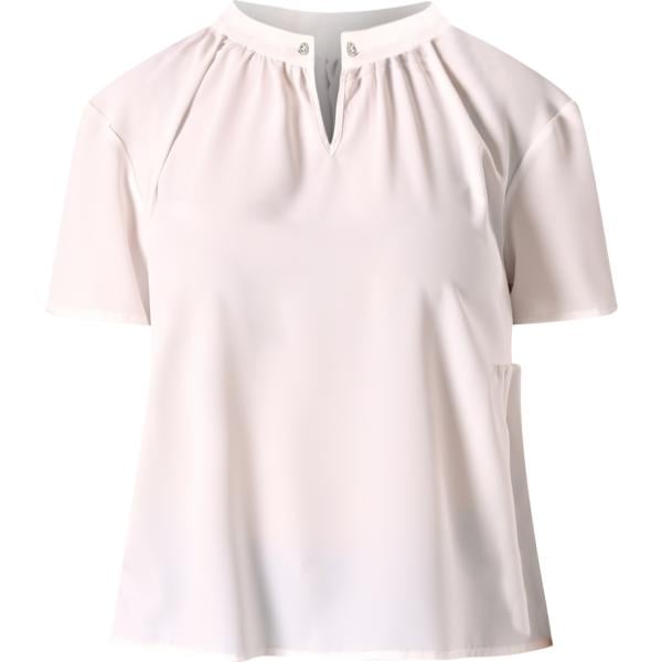 top Rinascimento bianco tinta unita