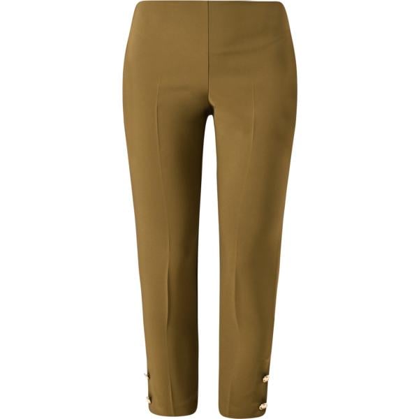 pantaloni Rinascimento marrone tinta unita