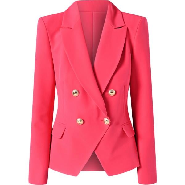 blazer Rinascimento rosso tinta unita