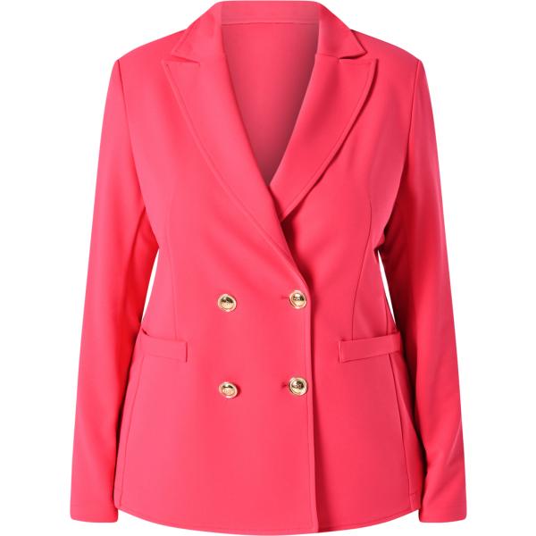 blazer Rinascimento rosso tinta unita