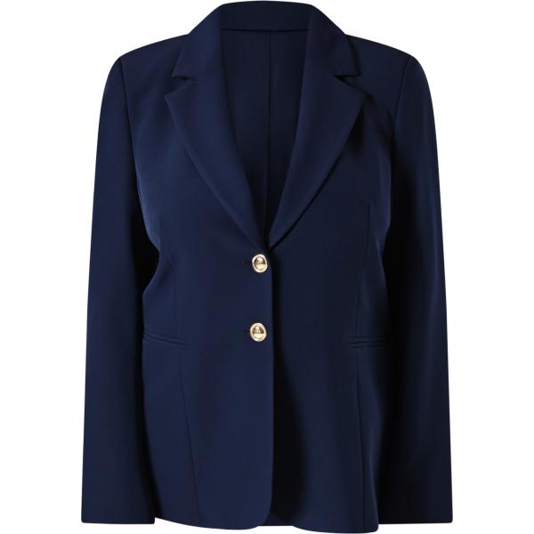 blazer Rinascimento blu tinta unita