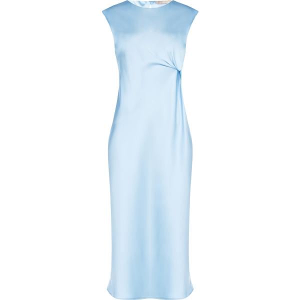 vestiti midi/longuette Rinascimento blu tinta unita