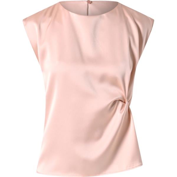 top Rinascimento rosa tinta unita