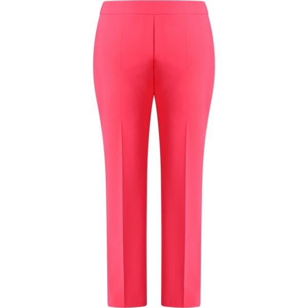 pantaloni a palazzo Rinascimento rosa tinta unita